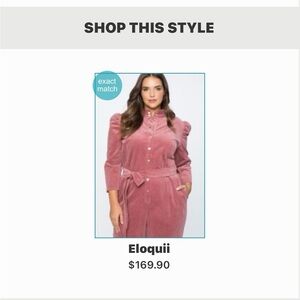 Eloquii Pink Pantsuit